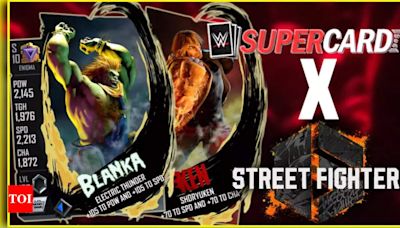 2K Announces Street Fighter 6 Crossover Event for WWE SuperCard | WWE News - Times of India