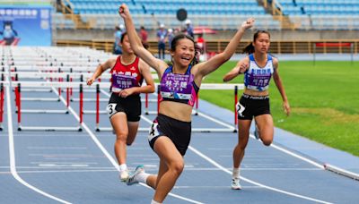 全中運》初體驗奪1金1銀 新北明德林子婕就愛田徑 - 體育