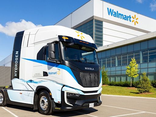 Walmart Canada rolls out hydrogen fuel cell electric semi-truck