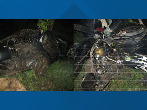 Lowell teen in stable condition after driving off the road, crashing into a tree