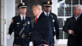 Trump attends wake for fallen NYPD officer as he ramps up rhetoric on crime