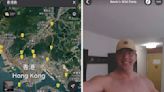 「亞馬遜雨林」裸男Google街景環遊世界 這次光臨台北了