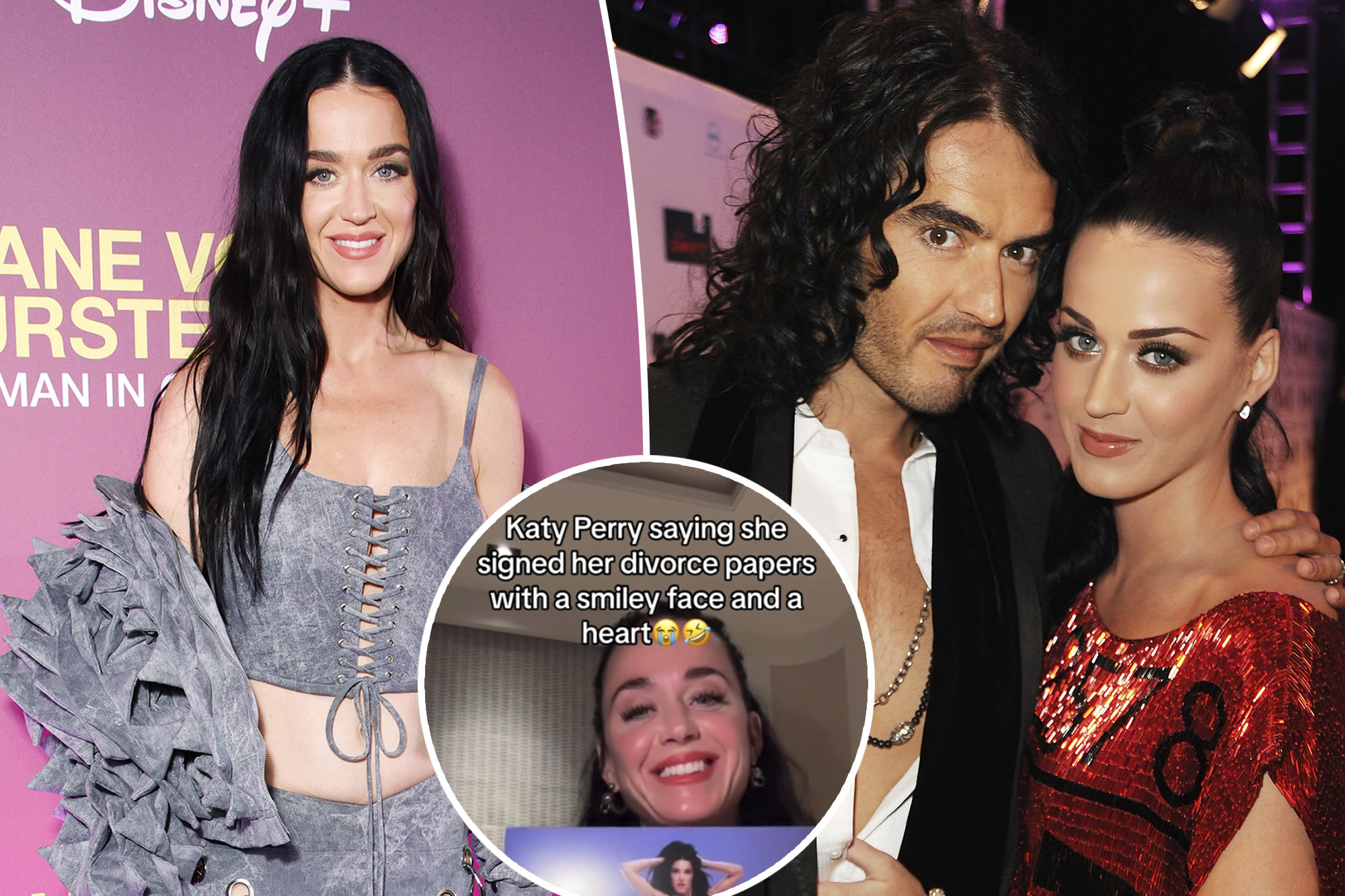 Katy Perry reveals shock way she signed divorce papers after Russell Brand ended marriage via text