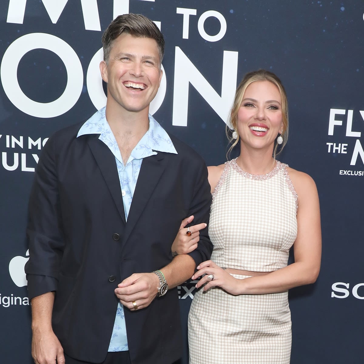 Colin Jost Details Bond Between Son & Scarlett Johansson's Daughter