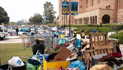 UCLA pro-Palestinian encampment left in a rubble as students vow campus protests ‘are not over’