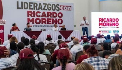 Líderes de colonias y delegaciones que operaban para el PRI en Toluca, se suman al proyecto de Ricardo Moreno