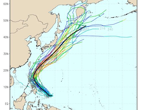 一號颱風「艾維尼」最新生成機率曝！ 氣象署公布「未來一周路徑圖」