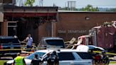 A truck driver crashed into a Texas government office, killing 1