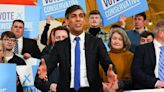 Rishi Sunak urges Tories to stick with his leadership after party suffers shock election losses