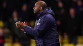Patrick Vieira urges Crystal Palace to be brave and take chances at Liverpool