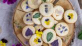 Press Flowers For Elegantly Decorated Cookies