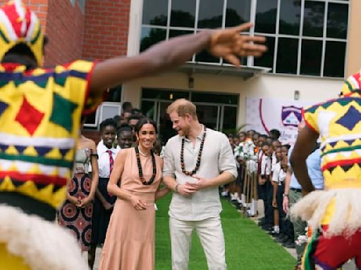 Prince Harry, Meghan arrive in Nigeria to champion the Invictus Games and meet with wounded soldiers