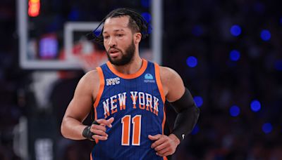 Jalen Brunson discusses his 44-point effort in the Knicks' win over the Pacers.