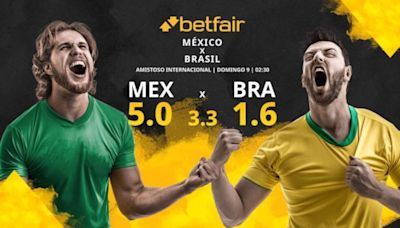 México vs. Brasil: horario, TV, estadísticas, clasificación y pronósticos