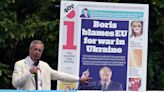 Farage says he would ‘never, ever defend’ Putin as he ramps up row with Johnson