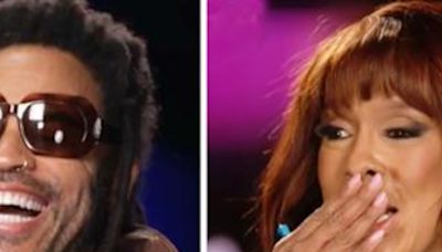 Gayle King Shoots Shot with Lenny Kravitz, Asks If She Can "Beat" His Girlfriend's "Ass" - E! Online