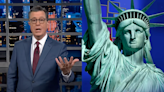 Colbert mocks new Biden border policy: 'Give us your tired, your poor... up to 2,500 people a day'