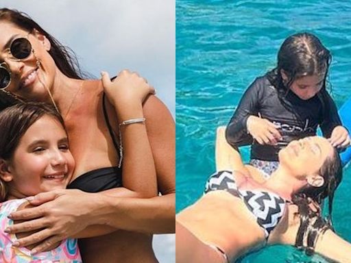 Deborah Secco mostra fotos inéditas de viagem a Noronha com a filha