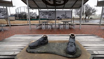 Kansas man sentenced to prison for stealing bronze Jackie Robinson statue