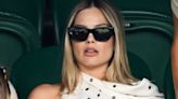 Margot Robbie shows off bump as Barbie star wows at Wimbledon