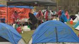 Pro-Palestinian encampment at U of T holds Shabbat dinner on second day