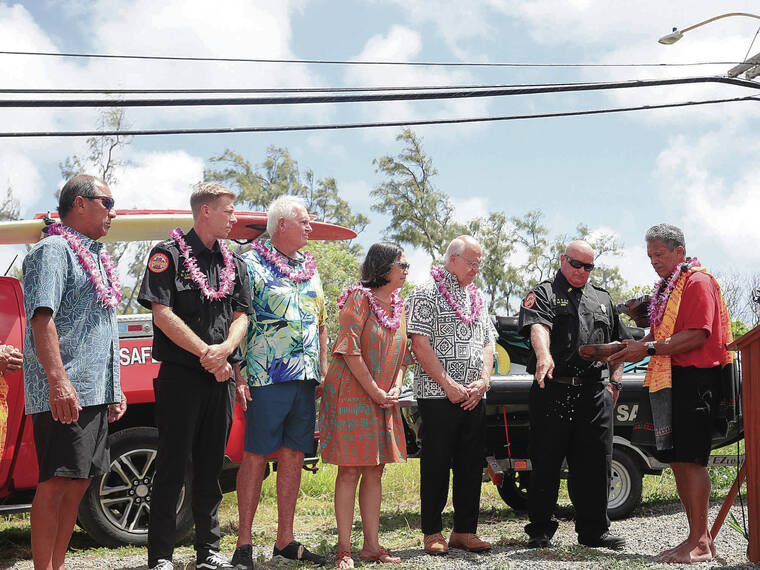 Blangiardi signs resolution creating stand-alone Ocean Safety Department | Honolulu Star-Advertiser