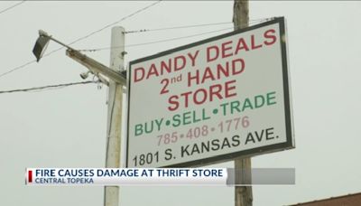 ‘We’re very blessed’: Dandy Deals bounces back after fire damages store in Topeka