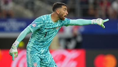 Matt Turner entrenó a la par de sus compañeros en USMNT