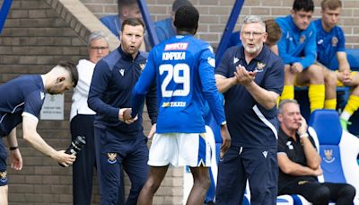 St Johnstone boss Craig Levein happy with 'intense competition' up front as Benji Kimpioka scores double to beat Morton