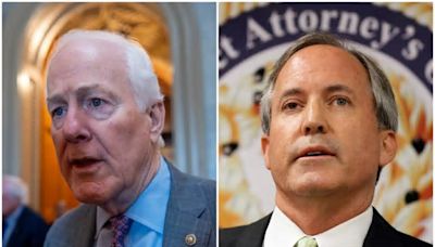 Cornyn ‘not too worried’ about prospect of primary challenge from Ken Paxton
