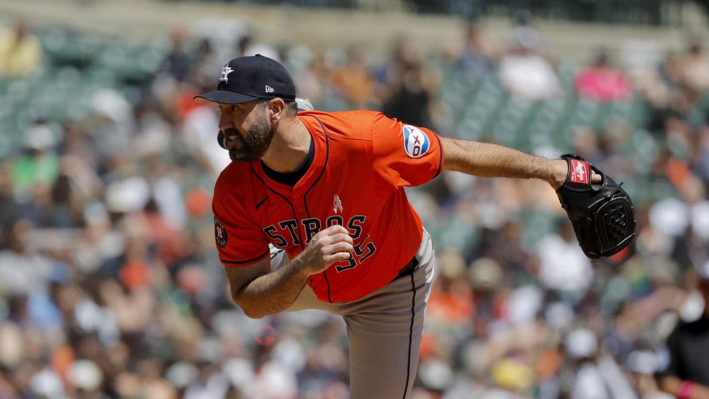 Houston Astros' Justin Verlander Joins Exclusive Company in Win Over Detroit Tigers