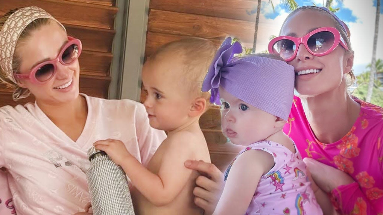 Paris Hilton Shares Pics of Her Kids Phoenix and London on Vacation
