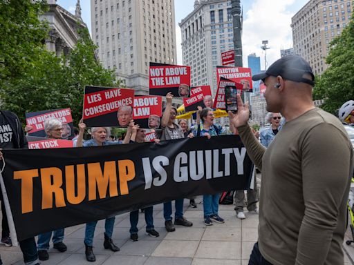 What do Trump supporters think about his conviction? I went to the courthouse to ask.