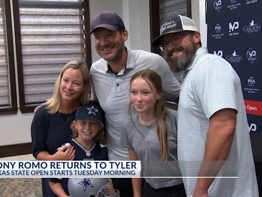 Tony Romo returns to Tyler for the 2024 Texas State Open