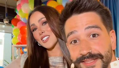 ¡Codo a codo! Karina Ramos graba video con Camilo | Teletica