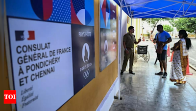 French citizens in Pondy, Tamil Nadu, Kerala cast vote for Parliamentary polls | India News - Times of India