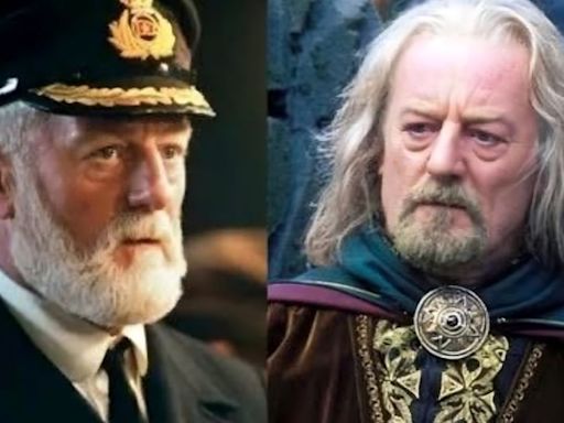 ¿A quién interpretó Bernard Hill en el Señor de los Anillos y cómo lucía su personaje?