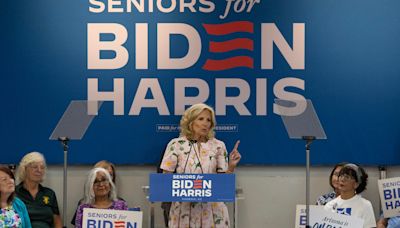 Jill Biden tackles age concerns about her husband at 'Seniors for Biden-Harris' kickoff