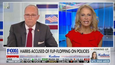 Fox’s Larry Ludlow and Kellyanne Conway Beg Trump to Avoid ‘Distraction’ of Insulting Harris: ‘Stay on Message’