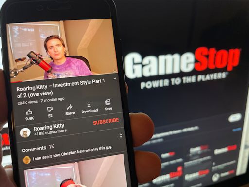 GameStop stock tanks ahead of 'Roaring Kitty' livestream on earnings miss, stock sale plan