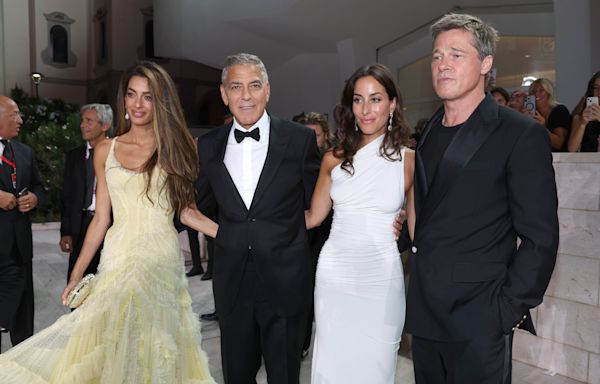 George Clooney and Brad Pitt ‘Deferring to Their Partners’ on Everything From Clothes to Dinner Orders