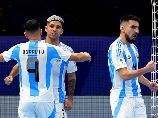 Argentina vs. Brasil, por la final del Mundial de Futsal 2024: día, horario, TV y cómo ver online