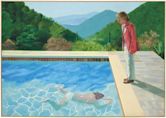 Portrait of an Artist (Pool with Two Figures)