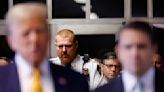 ...: Speaker Mike Johnson, VP Hopefuls Join Donald Trump At Courthouse To Support His Claim Of A “Sham...