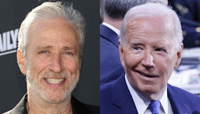 Jon Stewart accuses Biden of being ‘Trumpian’ by shutting down questions about his re-election bid