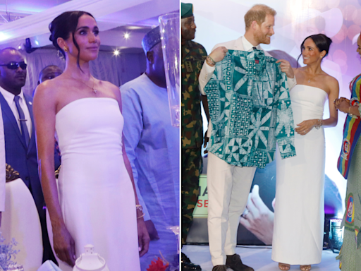 Meghan Markle's ethereal white wardrobe