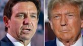 Donald Trump y Ron DeSantis se reunieron en privado en Miami