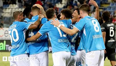 Scotland midfielders Scott McTominay and Billy Gilmour make Napoli debuts in win