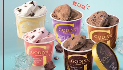 OK便利店 全新推出GODIVA 2024杯裝冰凍甜點系列