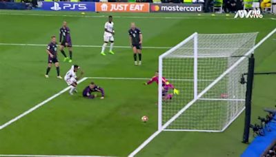 Rodrygo falló un gol increíble y perdió la gran chance de poner al Real Madrid adelante en el marcador sobre el Bayern Munich